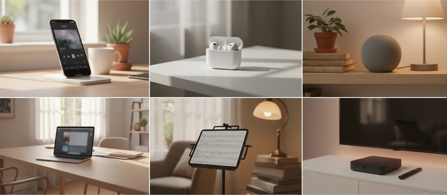 Apple devices and ecosystems that support AAC audio natively
