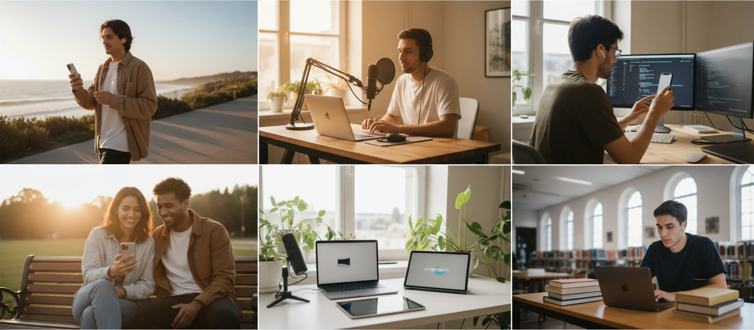 iPhone users, podcasters, and iOS developers converting Opus to AAC