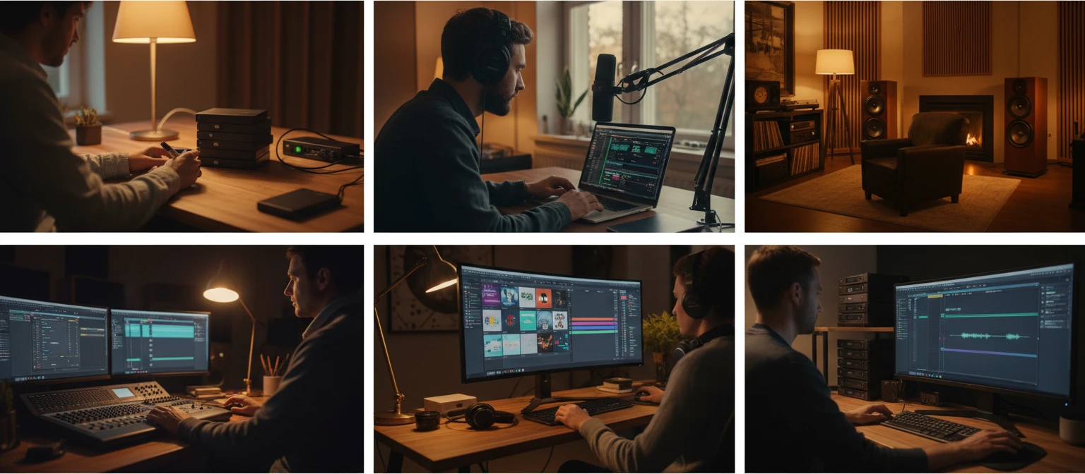 Audio archivists, podcast producers, DAW editors, and audiophile collectors