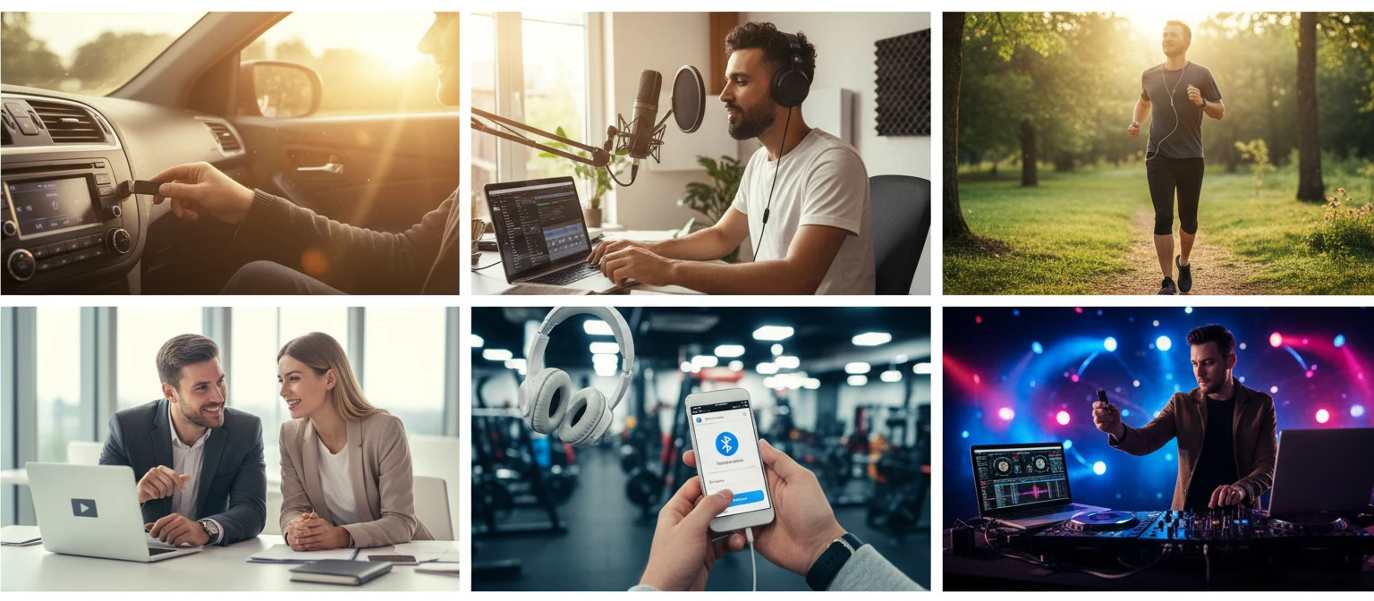 Car listeners, podcasters, file sharers, and legacy device owners using MP3