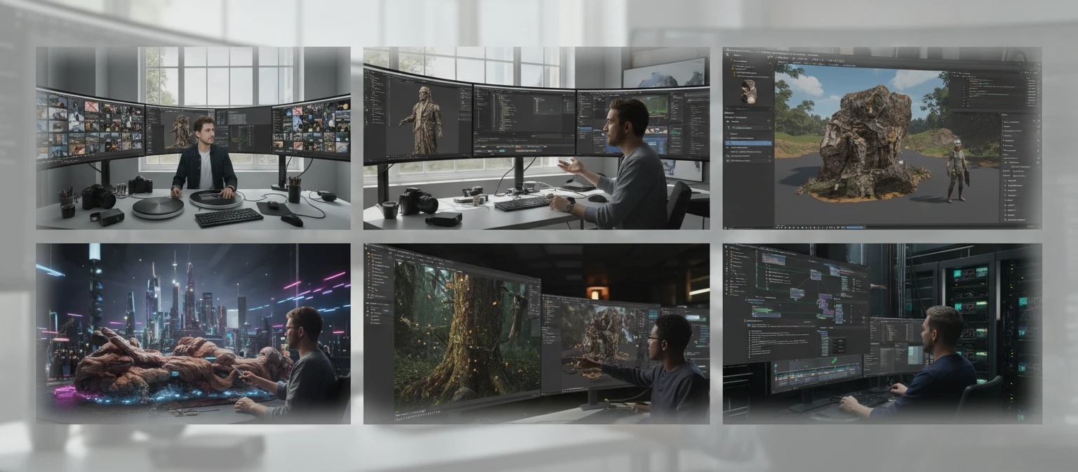 PLY and DAE: Scan Data Format vs. DCC Scene Format
