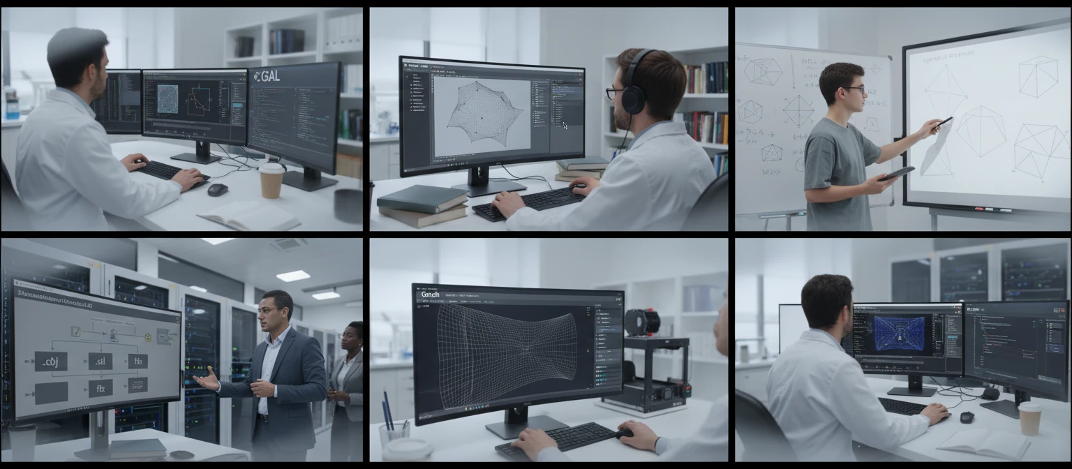 STL and OFF: Print Triangle Format vs. Geometry Processing Format