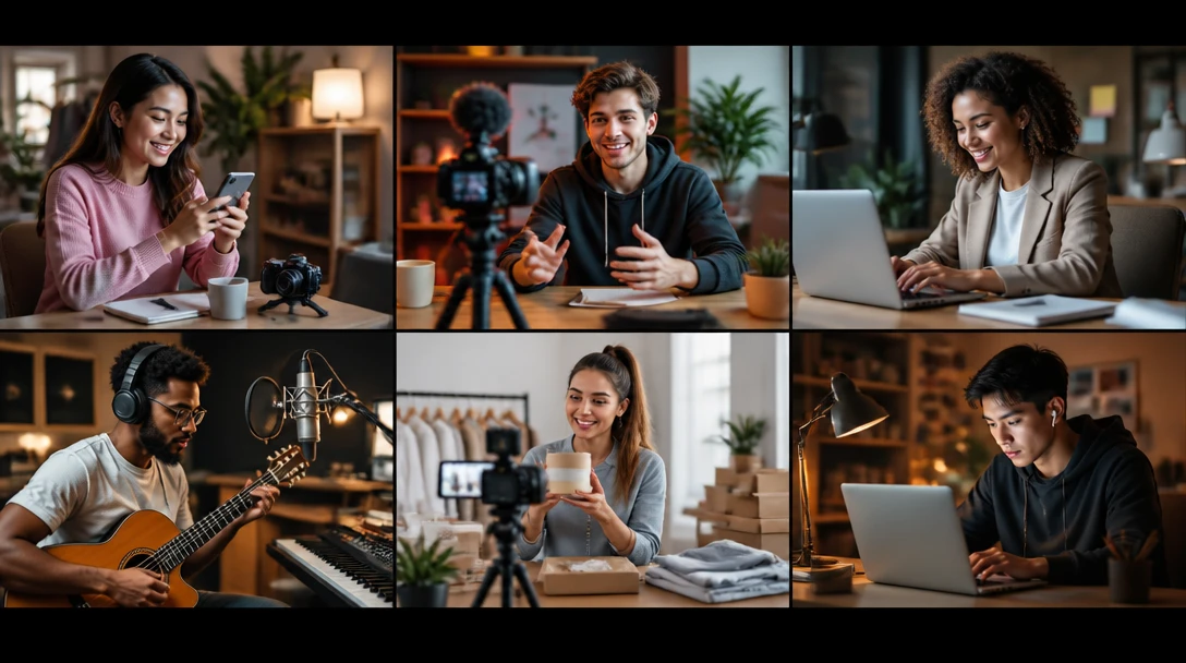 Social managers, YouTubers, marketers, musicians, and students working with video