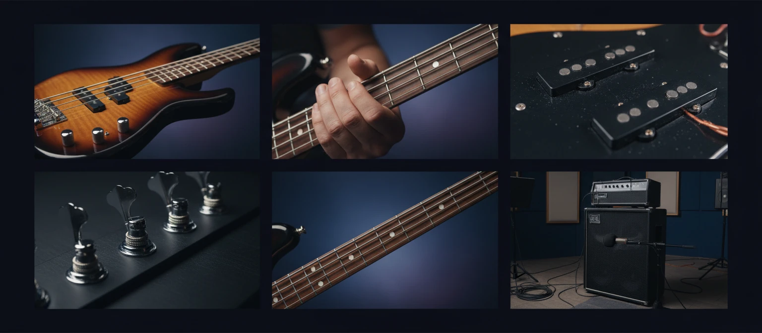 How the Online Bass Guitar Works