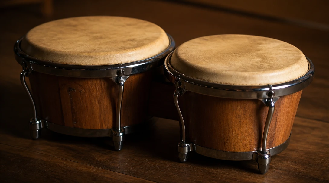 People with a bongos