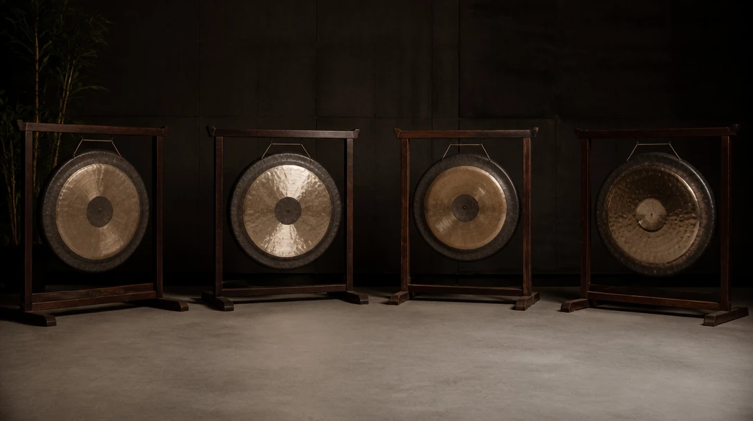 Several gongs