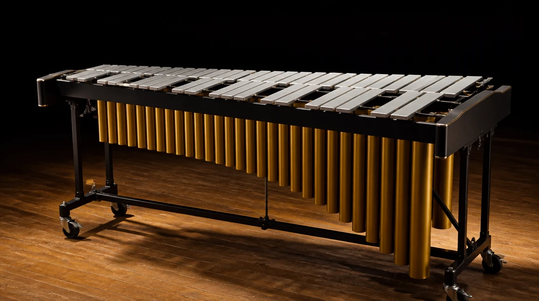 People with a vibraphone