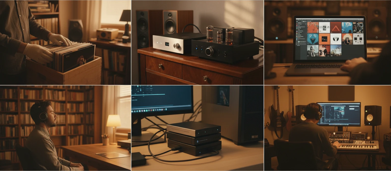 Audiophiles, musicians, and archivists managing lossless audio collections
