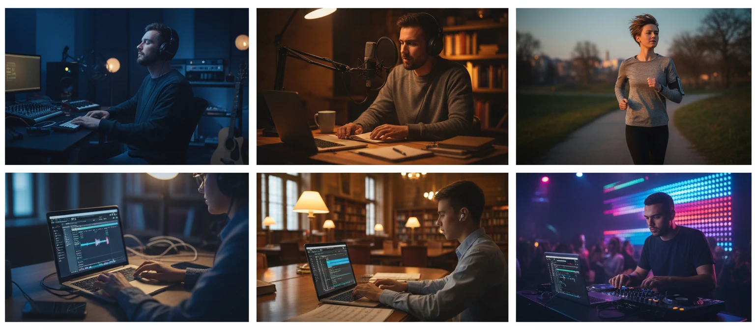 Musicians, podcasters, and creators converting WAV to MP3