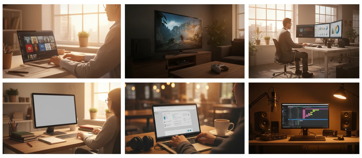 Windows users, Xbox gamers, and corporate professionals using WMA audio