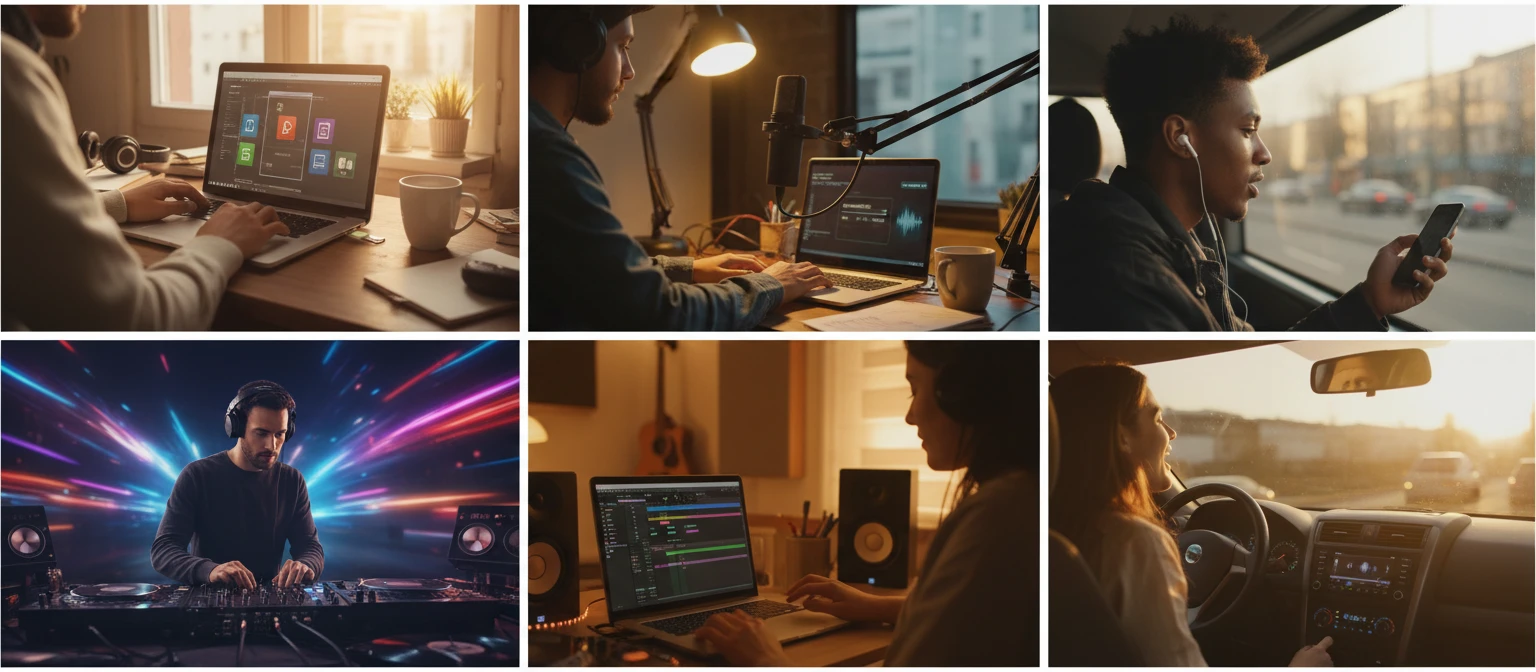 Windows users, podcasters, DJs, and commuters converting WMA to MP3